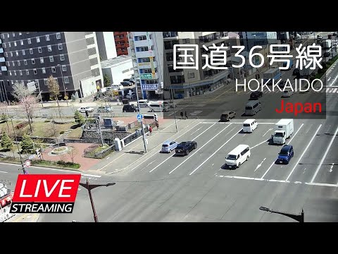 北海道-札幌市區街景,創成川公園