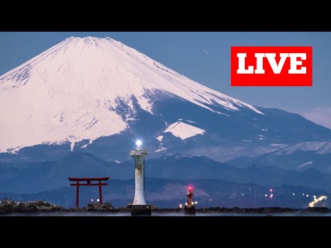 日本神奈川縣-葉山菜島之鳥居,可看到富士山和江之島🔄