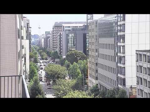日本京都府,京都市,市區,烏丸通