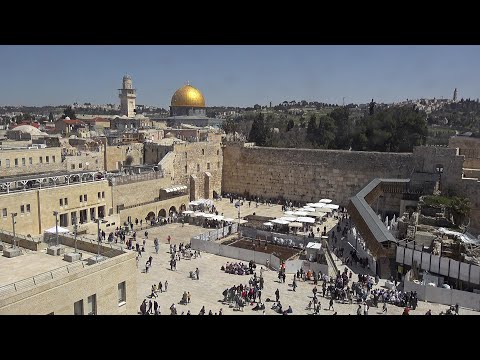 以色列-耶路撒冷西牆The Western Wall - Main Plaza🔄