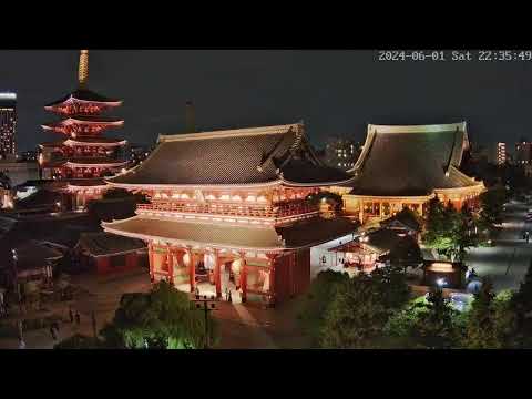 東京淺草寺本堂內