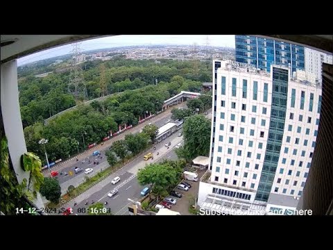印尼,雅加達,帕特里亞公園公寓,市區街景