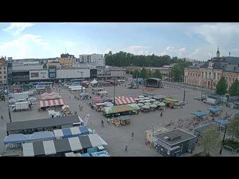 芬蘭-庫奧皮奧市集廣場-Kuopio Market