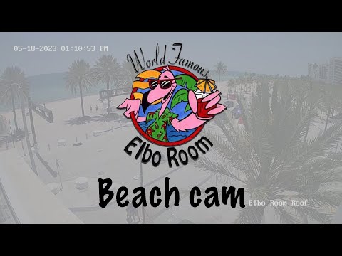 美國-佛羅里達Elbo Room餐廳戶外海邊風景