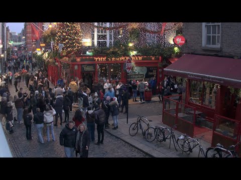 愛爾蘭-愛爾蘭都柏林著名的Temple Bar 酒吧